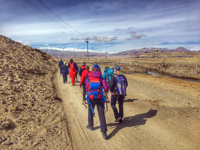 walking team members